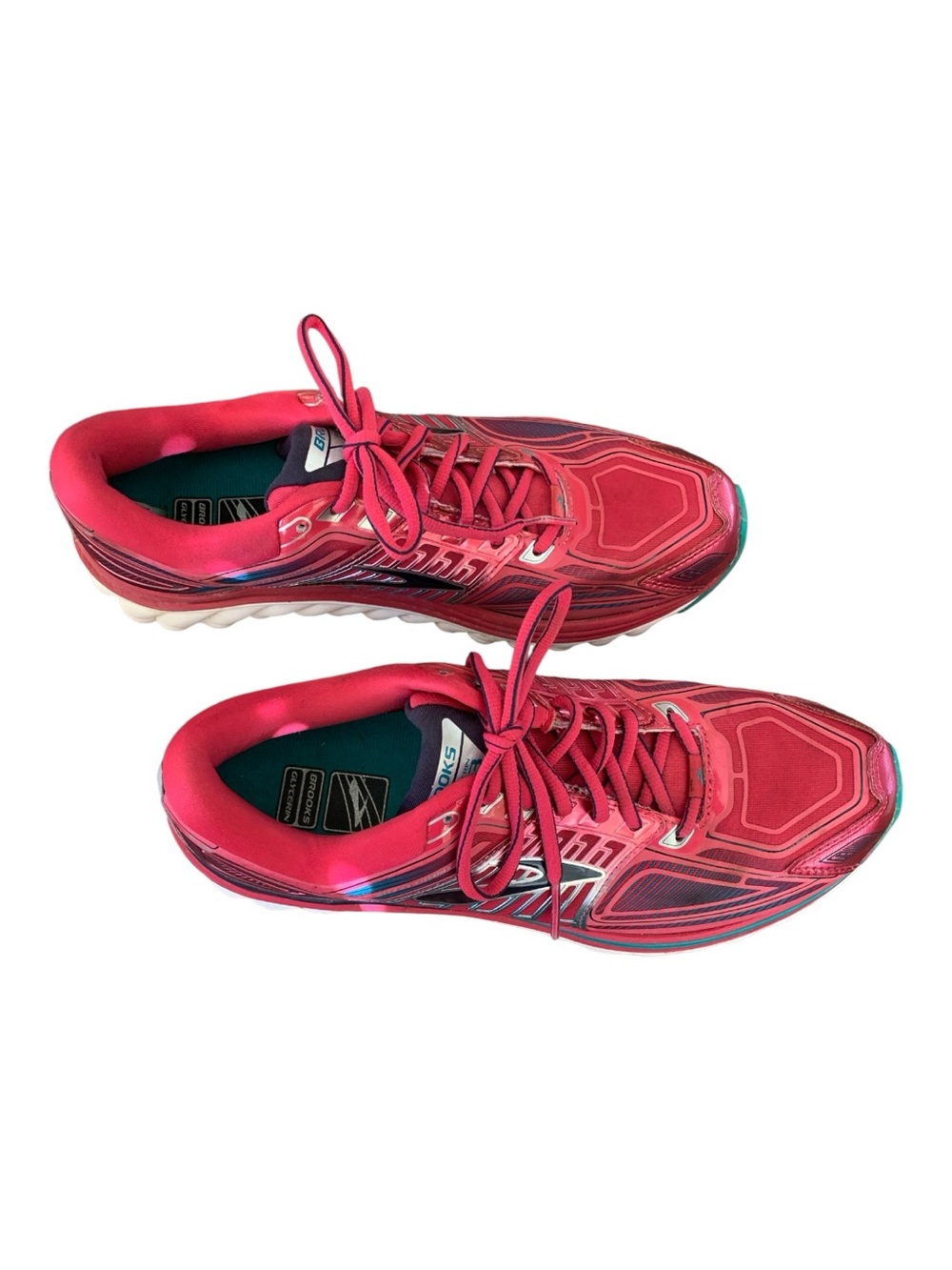 Brooks Women’s Pink Glycerin G13 Athletic Running Shoes Size 10.5 - Picture 6 of 15
